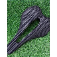 AliExpress 2026 RYET Carbon 3D Printed Bike Saddle, 145mm Light Road MTB Mountain Racing Bicycle Seat Cushion Cycling Seating Accessories