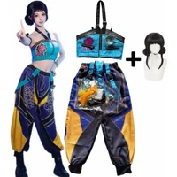 Zoey Cosplay Costume Zoey Cosplay Wig Halloween Outfit Women Girls Outfit