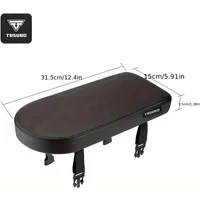 AliExpress TOSUOD Bicycle Backseat long Cushion thicken Soft Comfortable Bike Seat Easy Installation Detachable Bicycle Parts