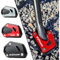 New For SUZUKI V-STROM 1000 VSTROM 1000/XT 1050XT 1000DL 800DE Motorcycle Kickstand Foot Side Stand Extension Pad Support Plate