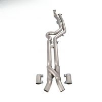 Tuyau d'échappement en acier inoxydable à longueur égale en forme de Z de 70 mm pour G80 G81 M3 G82 M4 S58 G87 M2 - Vente chaude