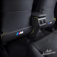 Car Seat Back Anti Kick Protector Mat Leather Prevent Dirty Pad For BMW M X1 X3 X5 X6 G20 G30 F10 F15 F30 X7 E39 E46 E87 E90 E92