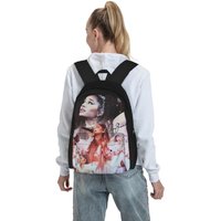 Music R And B The Best Singer Ariana Grande Backpacks Boys Girls Bookbag Students School Bags Travel Rucksack Shoulder Bag