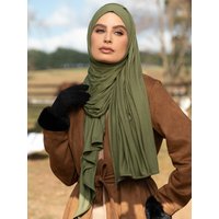 High Quality Jersey Hijab Stretchy Plain Scarf Head Scarves Africa Headband Women Cotton Headwrap Shawl