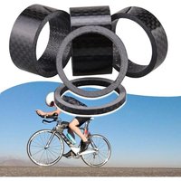 AliExpress Y1UC 5 Pcs Road Bicycles Headset Washer Bike Stem Headset Spacers Carbon Fiber Bike Fork Washer Bicycles Accessories