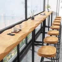 Reception Desk Cocktail Bar Table Counter Bistro Coffee Alcohol Bar Table Industrial Outdoor Dj Kitchen Furniture Mesa FYBT