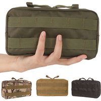Tactical Molle EDC Tool Pouch Hunting Vest Dump Drop Pouches Outdoor Sports Fishing Camping Accessories Organizer EMT Waist Bag