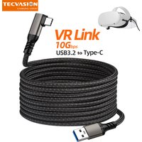 5M Data Line Charging Cable for Oculus Quest 2 Pico 4 PS5 Accessories PC USB 3.2 Type C Charger Link Cable for Meta Quest 3 VR