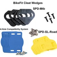 AliExpress NONE BikeFit Cleat Wedges for Shimano Road SPD-SL KEO& MTB SPD ATAC SpeedPlay Crank Bros Cleats 8 pcs/Pack Bike Fitting