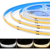 5M 10M FOB COB LED Streifen Lichter Hohe Dichte Flexible Diode Band Licht 3000K 4000K 6000K Linear Dimmbar 12V 24V