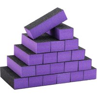 3pcs/ 10pcs Nail Buffer Sanding Block Polisher Buffing File 100/180 Grit 3 Sides Nail Files Art Pedicure Manicure File
