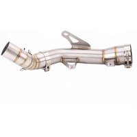 For Kawasaki Z900 2017-2025 Z 900 Escape Motorcycle Exhaust Middie Tail Link Pipe 51MM Slip-On Stainless Mid Muffler Pipe