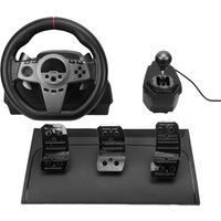 Gaming Racing Wheel Set Fit for Switch Game Console 270° Rotating PC Steering Wheel with Pedals Shifter Gaming Steering Wheel
