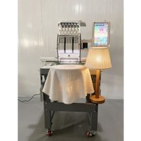 High Speed Computerized Embroidery Machine Single Head Automatic Flat Embroidery System for Cap T Shirt Industrial Use