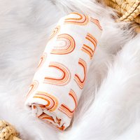 Kangobaby #My Soft Life# Fashion Bamboo Cotton Baby Muslin Swaddle Blanket Breathable Newborn Wrap Infant Bath Towel 120x110cm