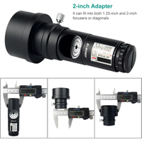 SVBONY 1.25" Telescope Collimator 2" Adapter Newtonian Reflector Telescope for Astrophotography 7 Brightness Level