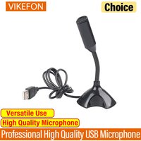 Professional High Quality Adjustable USB Microphone For Laptop And Computer Studio Singing Gaming Streaming Mikrofon Stand Mic
