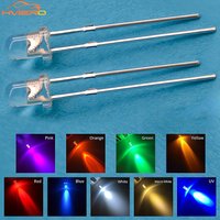 1000pcs F3 3mm Round White Red Yellow Blue Green Bright Light Emitting Diode Assortment Kit Bulb Led Lamp Electronic Component