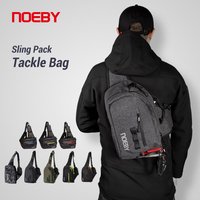 NOEBY Sling Pack Fishing Bag Multi-function Wear-resistant Waterproof Nylon Quality Travel Hiking Outdoor Sport Tackle Bag