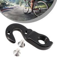 AliExpress TOOPRE FOR VITUS Bicycle Tail Hook Hanger Hook Rear Gear Replacement With 2 X Screw Aluminum Alloy Bicycle High Quality
