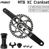 RGO XC MTB Crankset 170/175mm 30-42T 104BCD T6 Aluminum Alloy Forged Crank Arm for Mountain & Gravel Bike
