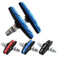 70mm Mountain Road Bike Brake Pads Set Cycling V Brake Holder Pads Shoes Blocks Rubber Pad Silent MTB Bicycle Brake Pads