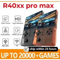 R40XX Pro Max Retro Handheld Game Console Open-Source 4.2 Inch IPS Screen Video Game Console Wireless Portable Gaming Player