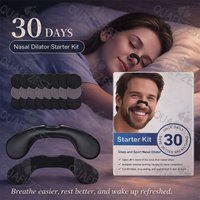 30Pairs Anti Snoring Nasal Patch Set Breathing Correction Physical Expansion Nasal Patch Non-Invasive Easier Breath Sleep Aid