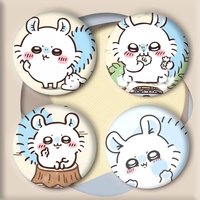 Cute Cartoon M-momongas Badge Round Art Brooch Clothes Backpack Accessories Lapelnd Laserh
