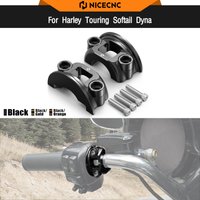 For Harley Street Gilde FLHX 2006-2025 1" Brake Clutch Perch Half Clamp Road Glide FLTRX Special FLTRXS Softail FXST Deluxe FLS