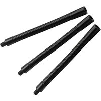 3Pcs Metal Extendable Rod Mic Stand Bendable Phone Bracket Desktop Mic Pole Studio Microphone Support Hose Flexible Tripod