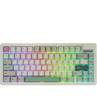 EPOMAKER RT82 QMK/VIA 75% US QWERTY Layout Gasket Wired/BT/2.4GHz Wireless Mechanical Keyboard with LCD Screen 4000mAh Battery