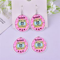 10pcs/pack Pets Toys Game Machine Charms Arcylic Pendant for DIY Jewelry Making