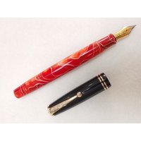 ADMOK 28 Vacuum Filling Fountain Pen BOCK F/M Nib Vintage Design Classic Calligraphy Gift Collector Gift Pens Business