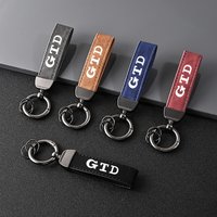 New Women Men Luxury Suede Leather Car Gift Keychain Accessories For Jetta VW GTD GLI GTI Golf 7 6 5 MK7 MK6 MK5 MK4 TSI Keyring