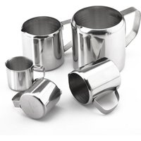 1PC Durable Stainless Steel Milk Frothing Jug Coffee Cream Pitcher Cup Latte Art Spout Coffee Accessories