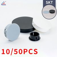 SKT Round Plastic Tube Inserts End Caps Blanking Plugs for Pipe Hole Cover Furniture Legs Chair Feet Protector Sharp Edge Safety