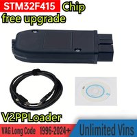 NEW V2PP STM32F415 upgrade Real HEX FOR V2 VAG COM VAGCOM Interface For V/W AUDI Skoda Seat Unlimited VINs multiple languages