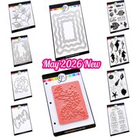 Metal Cutting Dies for Scrapbooking New 2026 Wavy Nested Dies Bubbles Background Stamps Stencils Album DIY Craft Template Decor