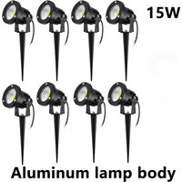 5W 10W 15W Outdoor Wasserdicht IP65 220V110V12V24V Spike Garten Weg Grün Strahler Landschaft Garten Warm Weiß LED Rasen Lampe