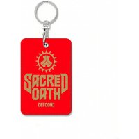 Musical D-Defqon Card Holder Suitable For Student Bus Subway Bank Gym and Keychain Loss Prevention