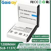SLB-1137C SLB 1137C SLB1137C Rechargeable Li-ion Battery For Samsung i7 Digital Camera Batteries Pack