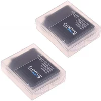 2pcs Protective Storage Battery Box Plastic Case Cover Camera Accessories for Gopro Hero 10 9/8/7/6/5 Battery Mount Bag