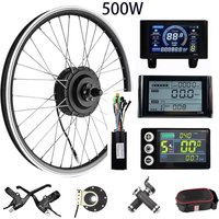 AliExpress kun ray Electric Motor wheel kit 36V/48V 500W Electric Bike Conversion Kit Front Brushless Gear Hub Motor Wheel