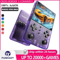 FUNKIDDY R40XX Pro Max Handheld Retro Game Console for Kids 4.2" 4000mAh Battery Built-in Wi-Fi Console Portable Gaming Device