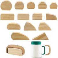 Clay Pottery Mug Handle Mold Teacup Glass Bowl Handles Form Stripping Plate Modeling Beginner Ceramic Craft Making Supplies Tool