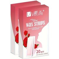 20/40Pcs Professional Hair Removal Wax Strips Waxing Wipe Sticker For Face Leg Lip Eyebrow Leg Arm Body Hair Remove