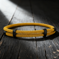 Modern Men String Bracelet Adjustable Unfading Non Deforming 6 Colors Available A Grade 4mm Cord Chain Braslet Casual Pulseria
