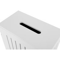 Bathroom Storage Box Free Standing Bathroom Cabinet Compact Tissue Storage Tidy Box for Cleaning Products & Toilet Roll