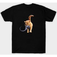 Uscss Nostromo Alien Jonesy the CAT shirt Short Sleeve Top casual shirt